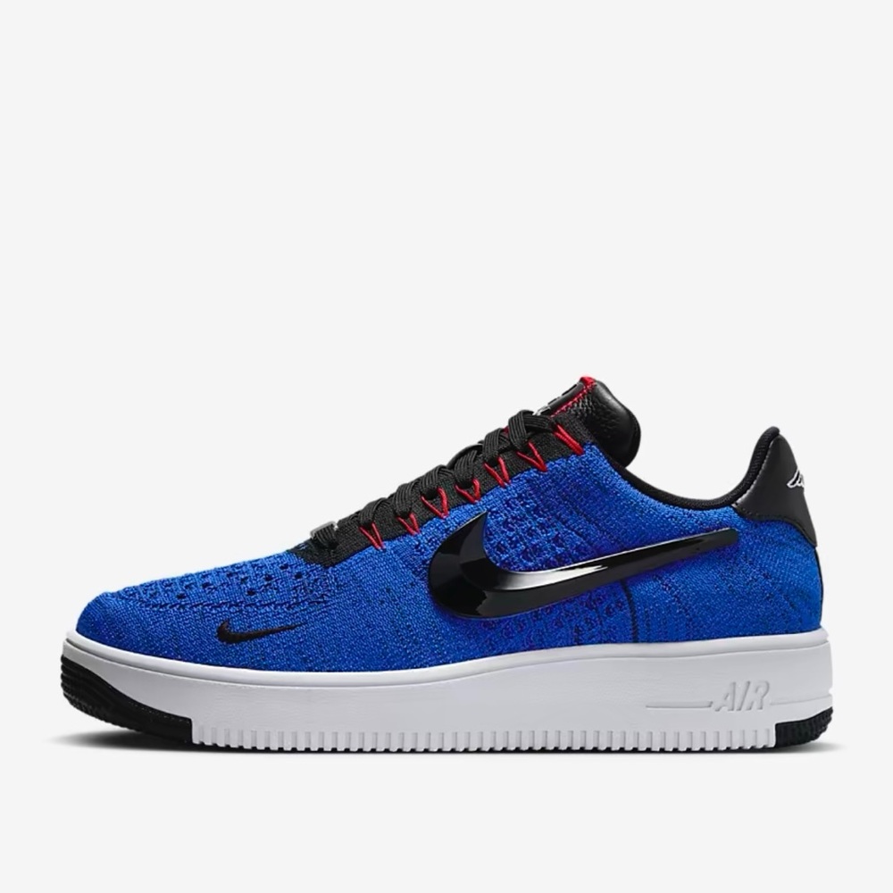 Nike Robert Kraft Blue New England Patriots Ultra Flyknit Air Force 1 Low 9.5